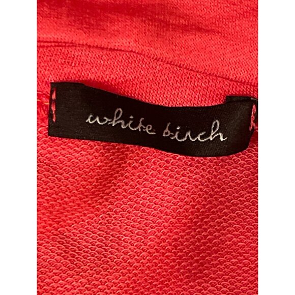 White Birch Womens Pink Keyhole 3/4 Sleeve Top S - Picture 3 of 4